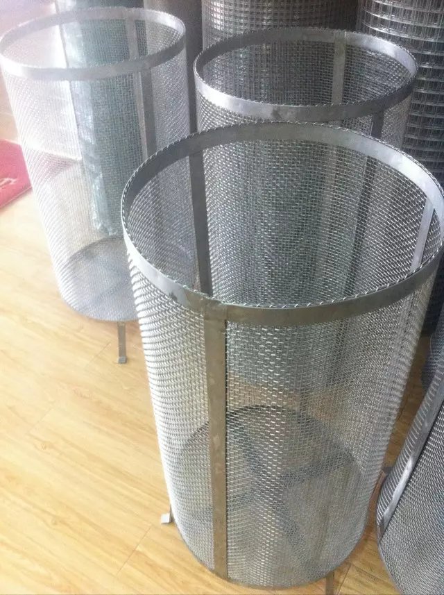 带加强筋网筒