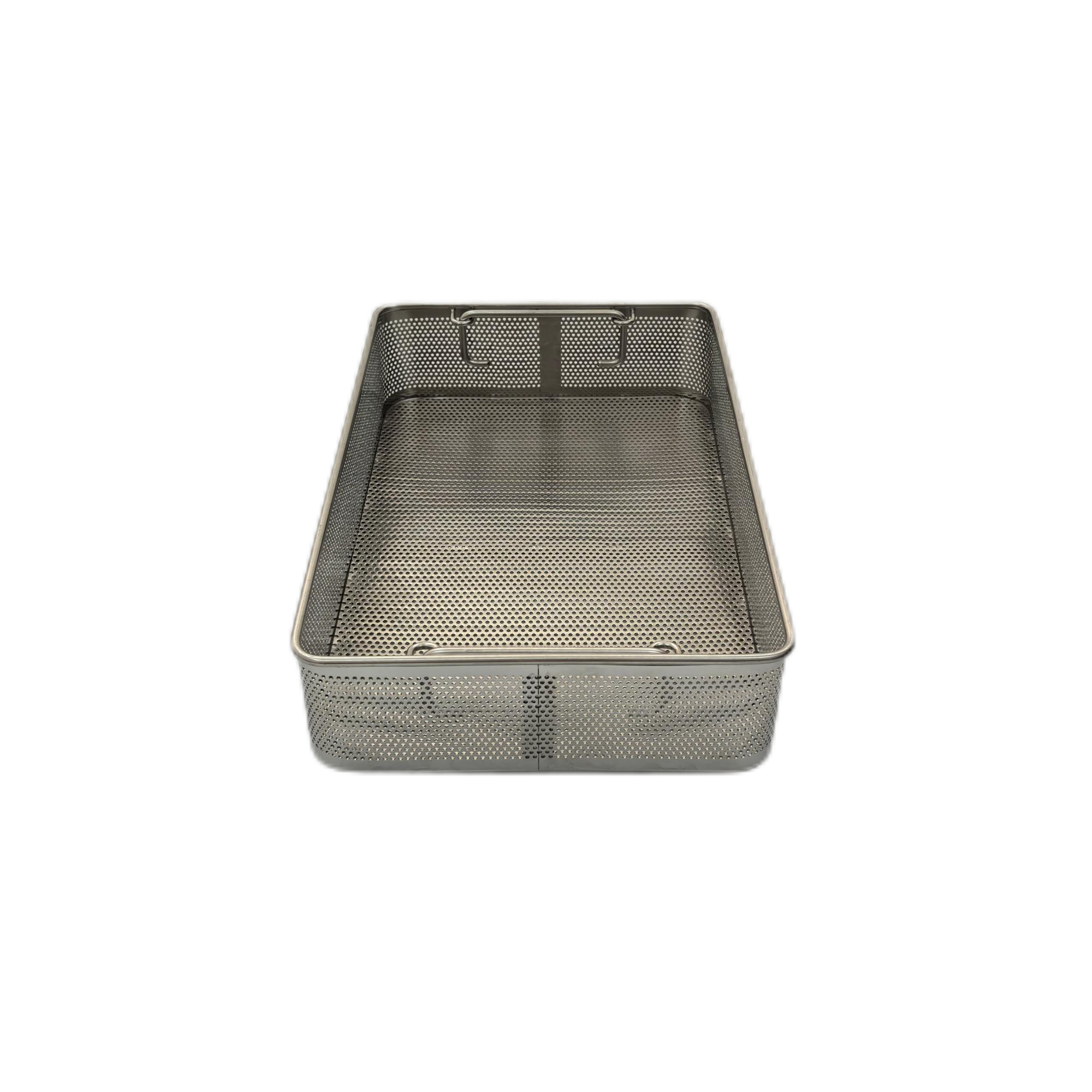 器械不锈钢冲孔网状篮筐